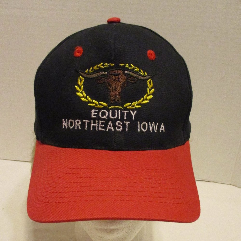 Iowa Steer Hat Black Red Yellow Snapback Embroiderd Outdoors Summer Work Hat